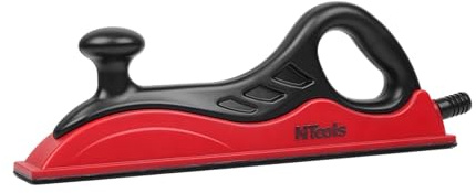 NTools SPO 400 x 70 mm manuell sugslipmaskin | Manuell slipmaskin | Dammfri slipning – sughålssystem och justerbar slangkoppling