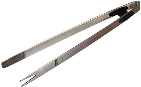 Kuhn Rikon Cooks' Tools - Pinzas de Cocina y Barbacoa, Color Negro