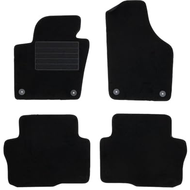 Auto Fußmatten passend für VW Sharan ab 9/2010-2023/für Seat Alhambra ab 10/2010-2023 AZUGA AZ10082537 Automatten