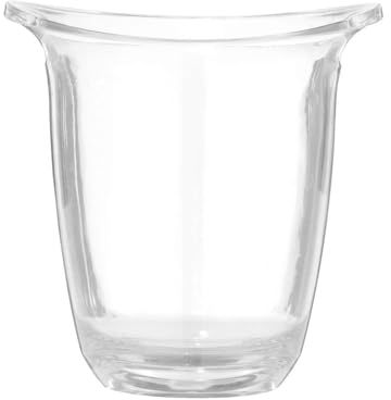 HENDI Weinkühler, Transparant, Flaschenkühler, Sektkühler, 220x185x(H)226mm, SAN Plastic