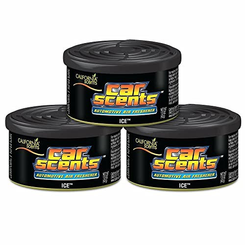 California Car Scents – sents Ice – Deodorante Confezione risparmio di 3 – Set