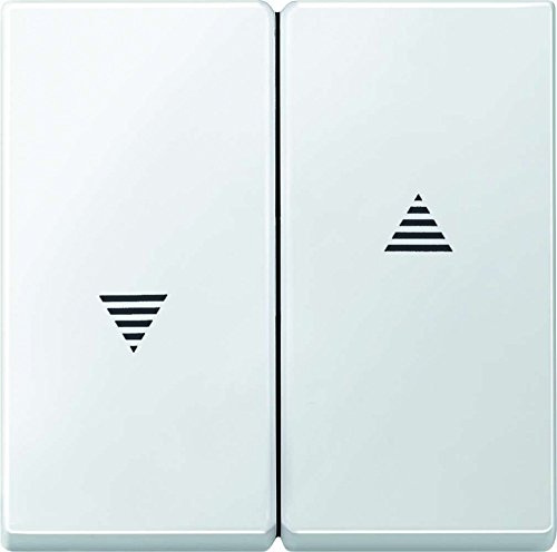 Merten 1325289 435519 Wippe für Rollladenschalter und -taster, polarweiß, System M