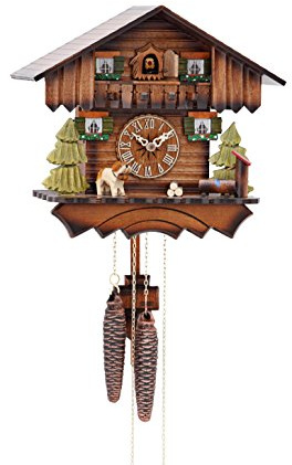Kammerer Uhren Hekas Pendule à coucou Maison de la Forêt-Noire KA 1675