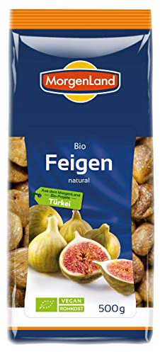 Morgenland Fichen natural - 500 g di frutti secchi biologici, 1 confezione (1 x 500 g)