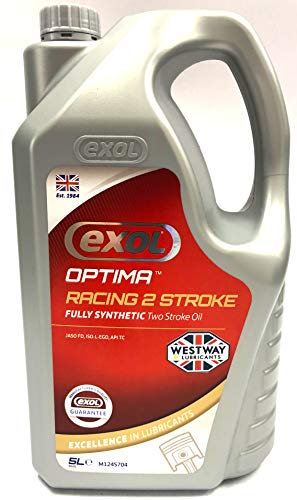 5 Litre Exol Optima Racing Fully Synthetic 2 Stroke Oil