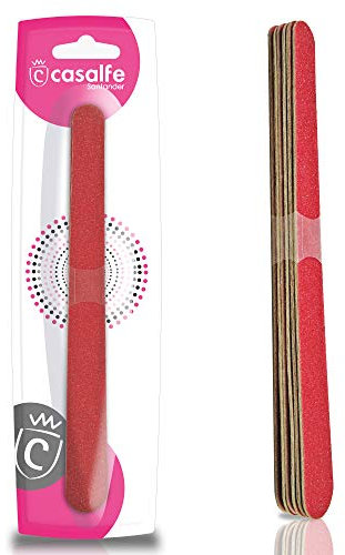 Lot de 6 limes à ongles basiques en carton – à emporter toujours dans votre sac