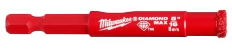 Milwaukee 49560507 Broca cilíndrica, 8mm