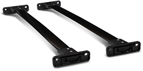 DNA MOTORING RR-NPATH05 Aluminum Roof Rack Cross Bars Compatible with 05-12 Nissan Pathfinder, 132lbs Load Capacity