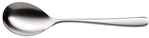 WMF Vision Servierlöffel 24,8cm, Vorlegebesteck, Cromargan protect Edelstahl mattiert, kratzbeständig, spülmaschinenfest