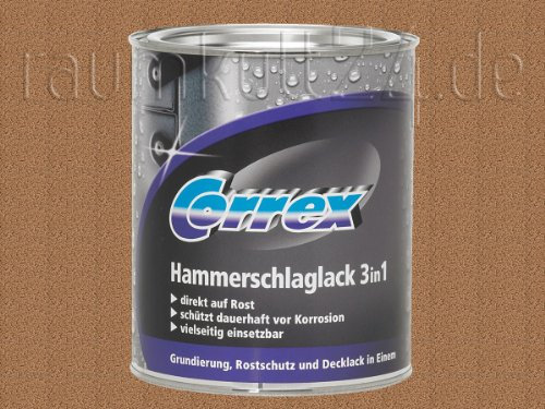 düfa Hammerschlaglack 3in1 (Kupfer, 250 m)
