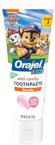 Orajel Paw Patrol Anticavity Fluoride Toothpaste 4.20 Oz