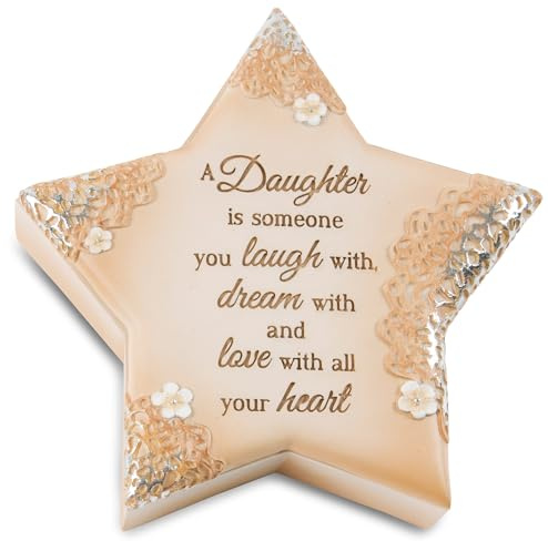 Pavilion Gift Company 19085 Daughter Keepsake Box, 3-3/4 by 4-Inch,Beige