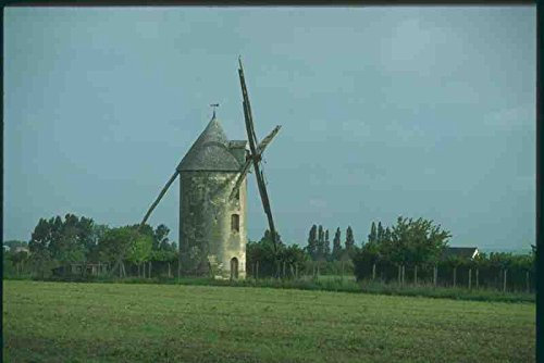 Metal Sign 281052 French Windmill In The Loire Valley Near Angers A4 12x8 Aluminium
