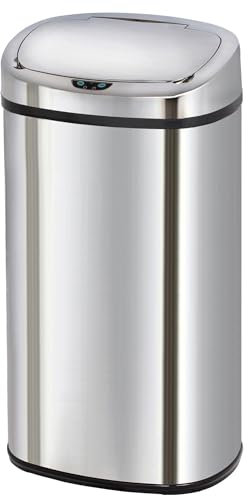 KITCHEN MOVE Batimex KITCHEN MOVE - Cubo de Basura automático, 42 l, acero inoxidable, 68 litres