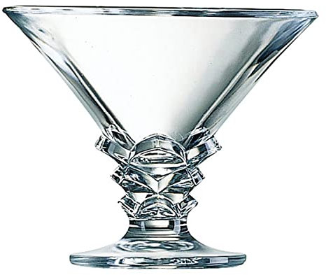 Arcoroc Copas Helado Vidrio, 21 cl, 6 unidades