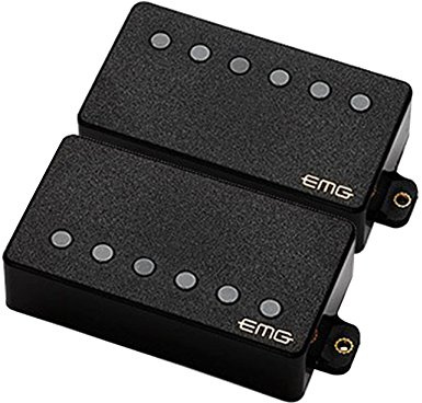 EMG 5041.00 57/66 Jeu de micros Humbucker pour guitare active Noir