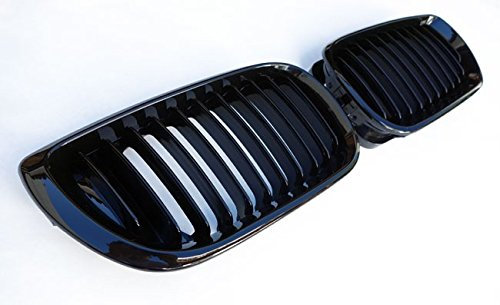 Calandre Haricot Grille Noir Brillant Pour BMW Série 3 E46 Berline Touring 02-05