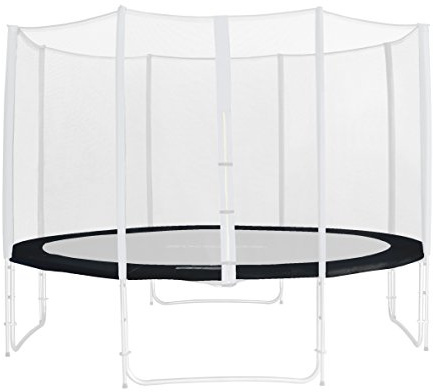 SixBros. Randabdeckung Schwarz für Gartentrampolin 1,85 M - 4,60 M - Ersatzteil Federabdeckung PVC - RA-1958 - Größe 4,00 m 4L