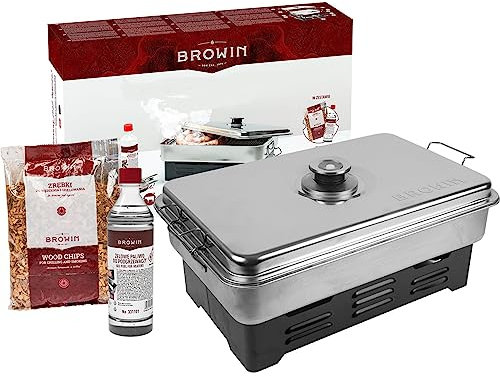 XXL 330004 Table Smoker Set Stainless Steel