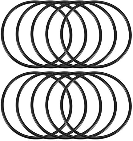 sourcing map Nitril Gummi O-ring, 75mm OD 69mm ID 3 mm bredd, Metrisk isolerande packning, 10-pack