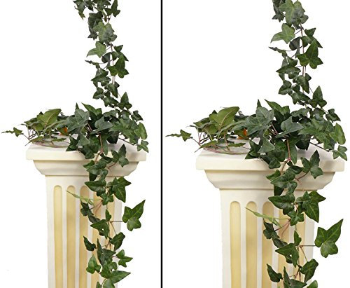 Helix Guirlande de lierre Hedera, B2 difficilement inflammable, avec environ 149 feuilles, longueur : env. 180 cm – kunsb lumens Fleurs Artificielles Plantes artificielles artificielle plantes fleurs