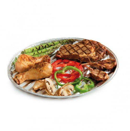 barbecook 223.0224.000 Einmalgrillschale, Rund