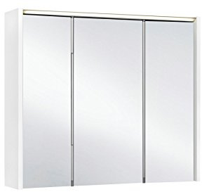 Jokey spegelskåp Arbo bredd 73 cm, med LED-belysning vit