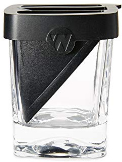 Corkcicle Whiskey Wedge - Premium Old Fashioned Glass with Silicone Ice Mold - For Bourbon, Scotch, & Spirits - Great Gift for Dad - Perfect for the Holidays - 9 oz
