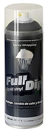 FULL DIP - Pintura spray Gun Metal mate 400ml.