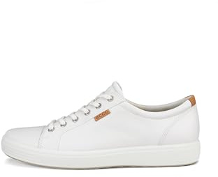 ECCO Mjuk 7 sneakers för män, Vit 1007, 46 EU