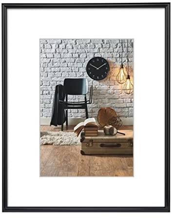 Hama Kunststoffrahmen Sevilla, Schwarz, Polystyrol, 50 x 70 cm