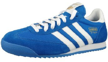 adidas Unisex Dragon Low-Top, Blau (Bluebird/White/Metallic Gold), 47 1/3 EU