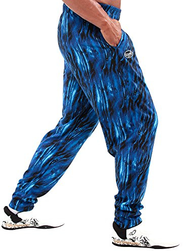 Otomix Men's Baggy Bodybuilding Workout Pants Ocean (Large)