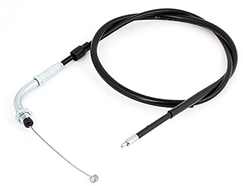 sourcing map Motorcycle Spare Parts Black 37.4 Throttle Cable Wire