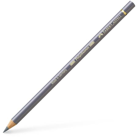 Faber Castell 233 Polychromos Buntstifte, Kaltgrau 4, 6 Stück