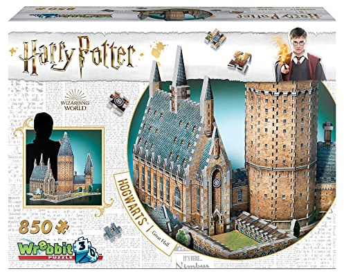 Wrebbit 3D , Harry Potter Hogwarts Hall Puzzle, Puzzle, Ages 14+