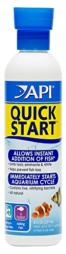 API QUICK START Freshwater and Saltwater Aquarium Nitrifying Bacteria 237 ml Bottle