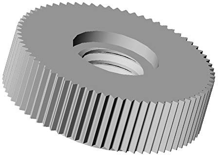 ajile - 20 Pièces - Écrou moleté nylon diam. M6 | longueur L = 16 mm NOIR plastique polyamide PA6.6 isolant