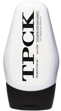 ToppCock Silver Hygiene Gel for Men – Leave-On Groin & Ball Deodorant, Odor Neutralizer, Anti-Chafing Formula for Men’s Private Parts, pH Balanced, 3.02oz