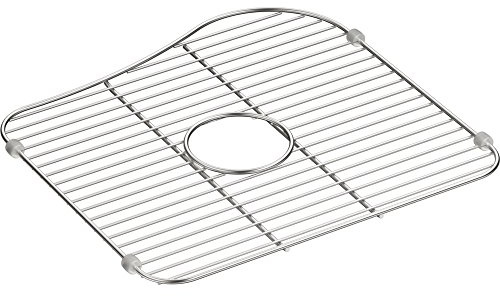Kohler K-5103-ST Staccato 16-5/8 x 15-7/8 Large Sink Rack for K-3361-NA Kitchen Sink, Stainless Steel