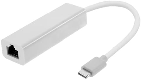 JSER USB-C Typ C USB 3.1 Stecker auf 100 m Ethernet-Netzwerk-LAN-Adapter für Apple MacBook & Laptop PC
