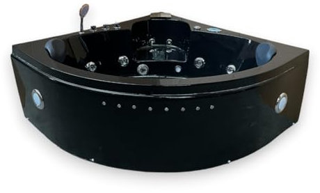 Whirlpool Bath TUB SPA Dolphin Corner Bath HOT TUB 150 x 150 cm Bathtub SPA