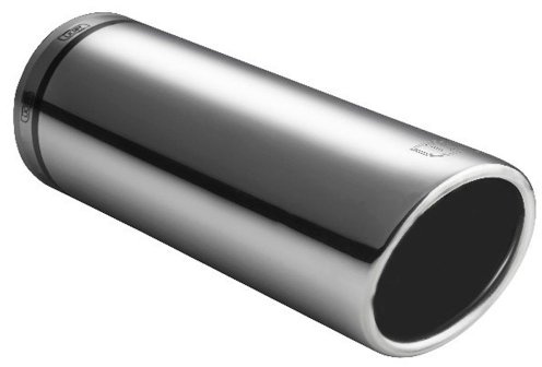 Ulter Sport NX70 Sportauspuff/Auspuffblende, rund, 70 x 120, Edelstahl, 40-60 mm | Montage 40-60mm - Edelstahl