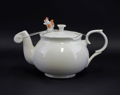 Porzellan Tropfenfänger Eichhörnchen