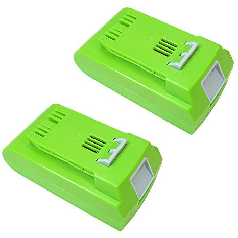 Trade-Shop Premium Li-Ion Akku, 24V / 2000mAh ersetzt Greenworks Tools 29322, 29807, 29837, 29842, 29852 für G24 Rasentrimmer Heckenschere Teleskop-Heckenschere Hochentaster Kettensäge Laubgebläse