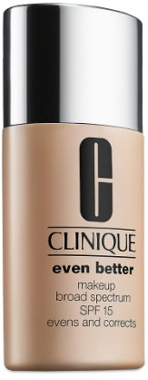 Clinique Even Better™ Makeup Broad Spectrum SPF 15 | Flüssige Foundation mit mittlerer Deckkraft, Vitamin C, natürlichem Finish und Schutz vor Pigmentflecken