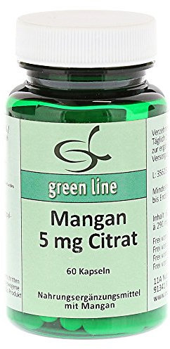 MANGAN 5 mg Citrat Kapseln 60 St