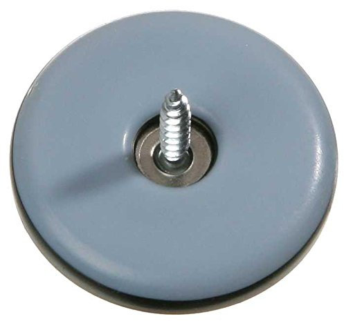 SBS Teflongleiter Möbelgleiter rund zum Schrauben 36 STK, Ø 22 mm Stärke 5 mm