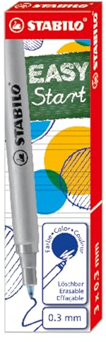 STABILO - Tintenpatronen zum Nachfüllen - EASYoriginal Refill - fine - 3er Pack - blau (löschbar)