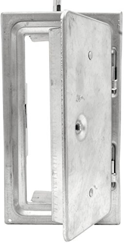 Upmann Kamintür K 10.24, verzinkt Nennmaß 100 x 240 mm